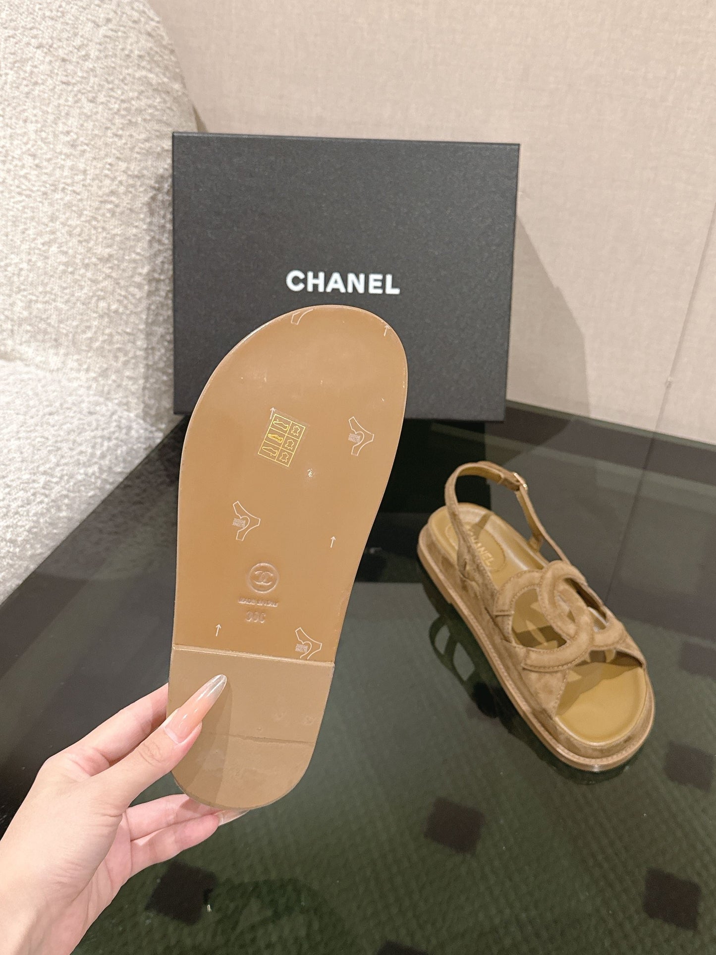 Suede Sandals