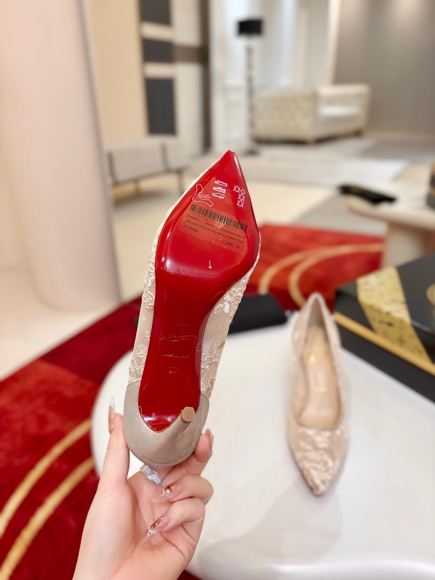Lace Pumps
