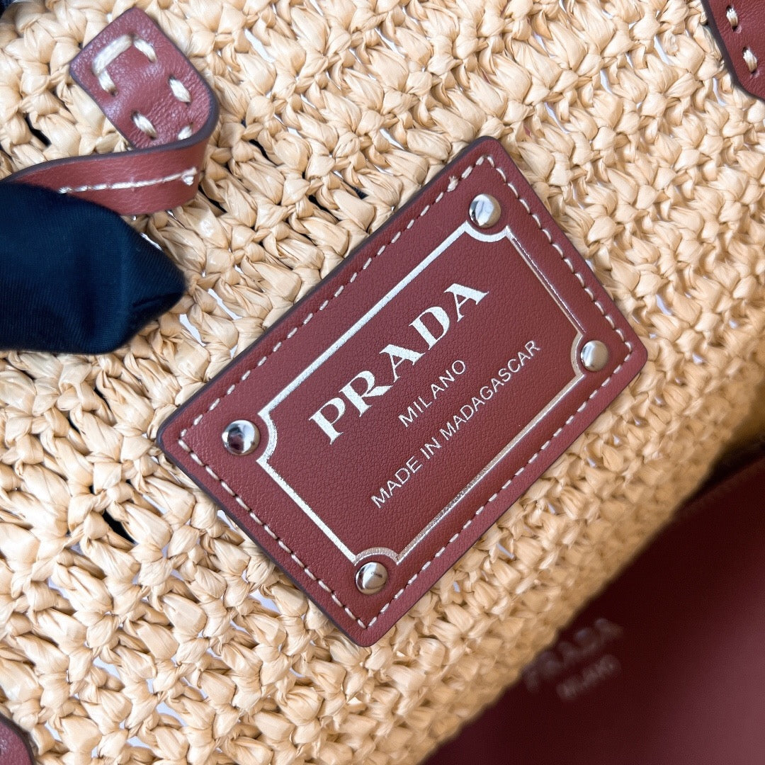 Raffia Basket Bag