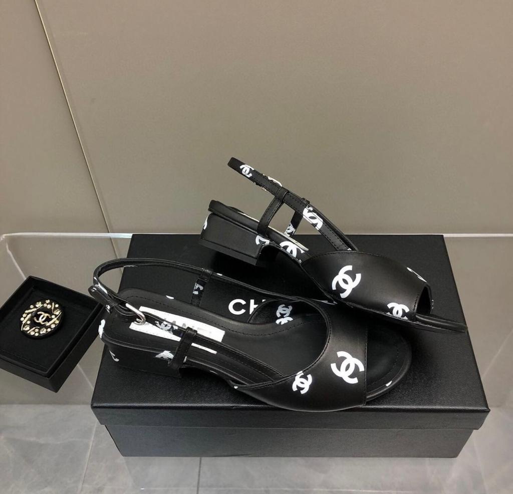 CC Logo Sandals