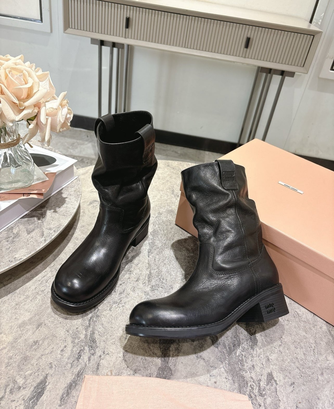 Leather Boots