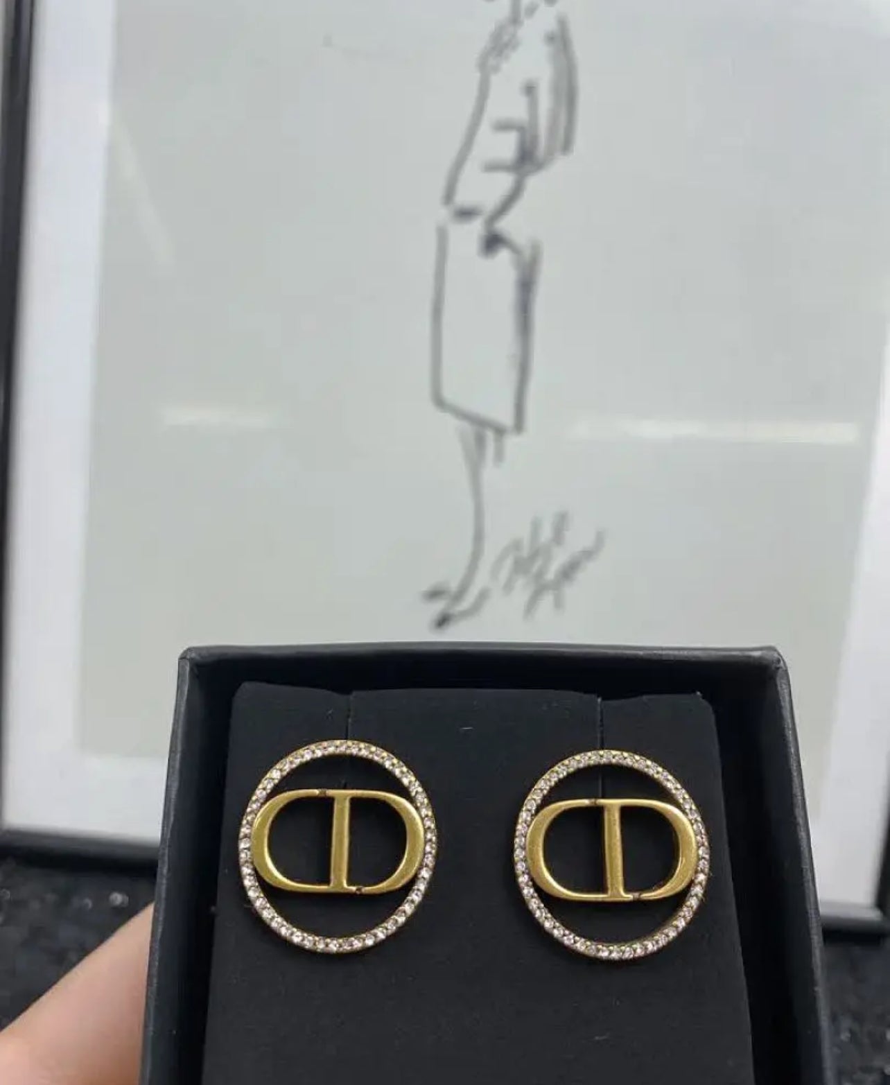 Logo Earrings
