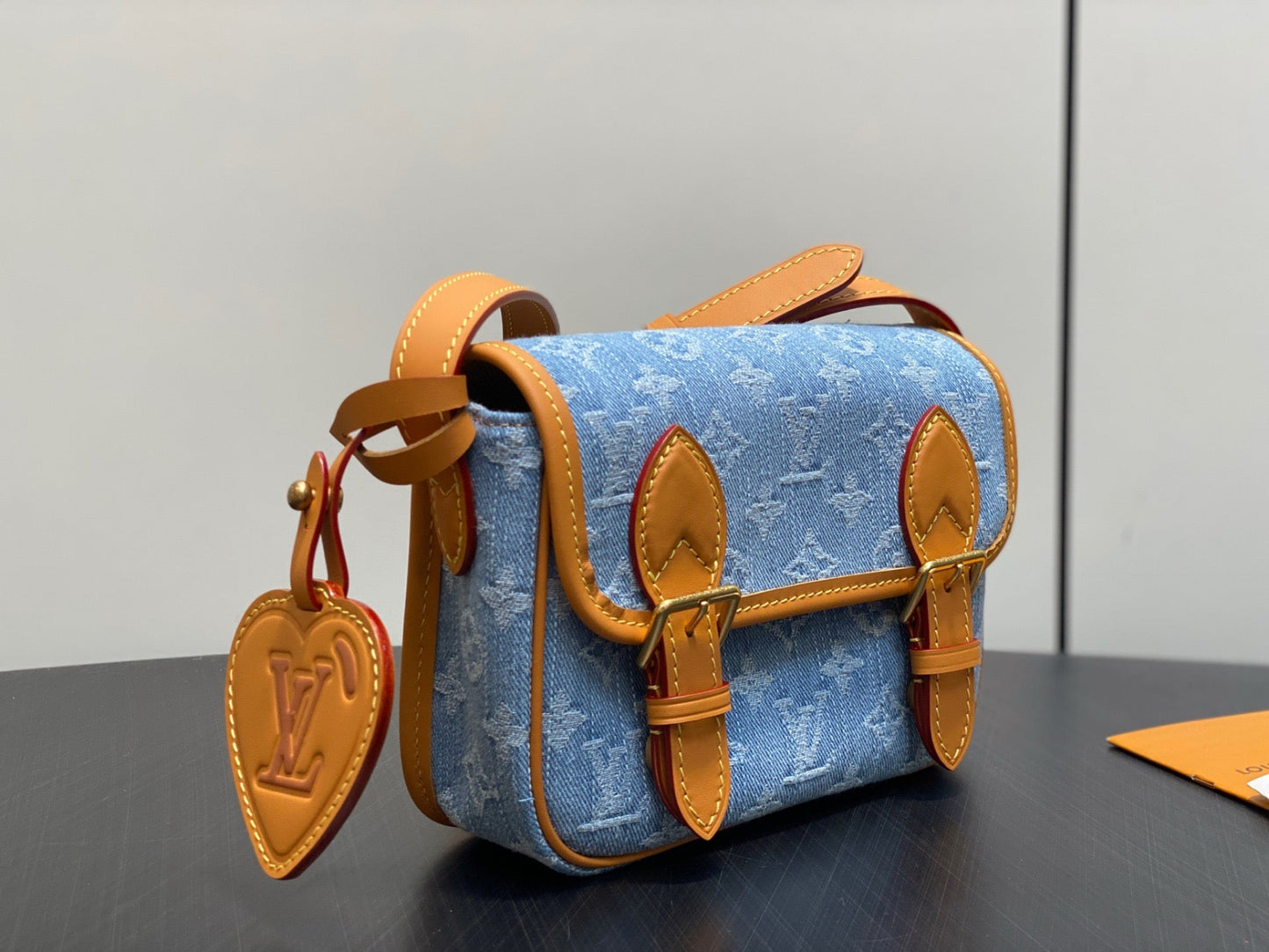 Denim Satchel