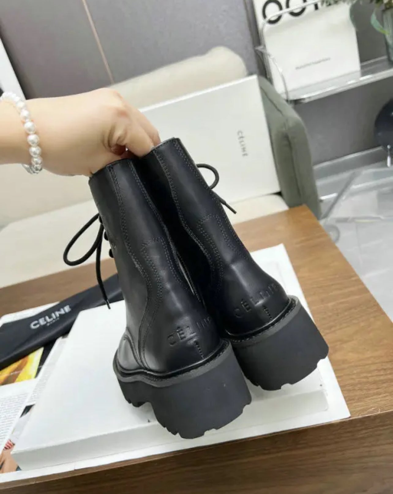 Leather Boots