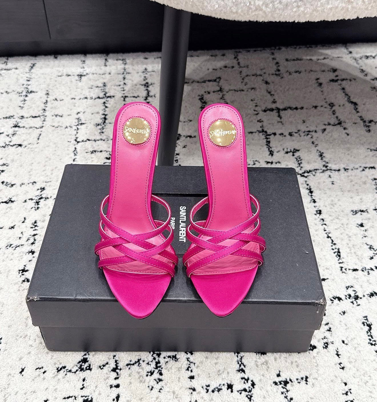 Satin Mules