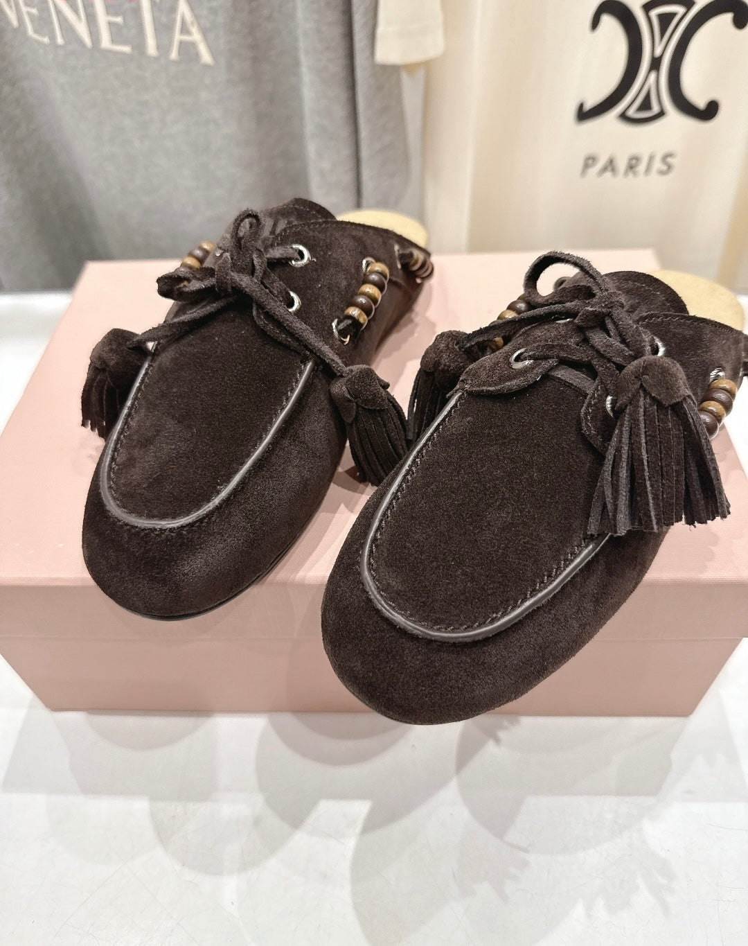 Suede Loafers