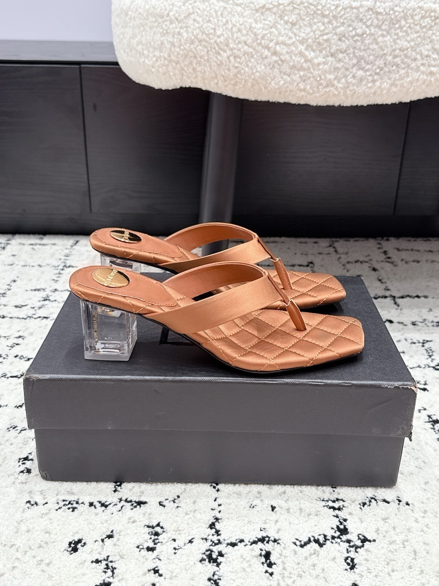 Satin Sandals