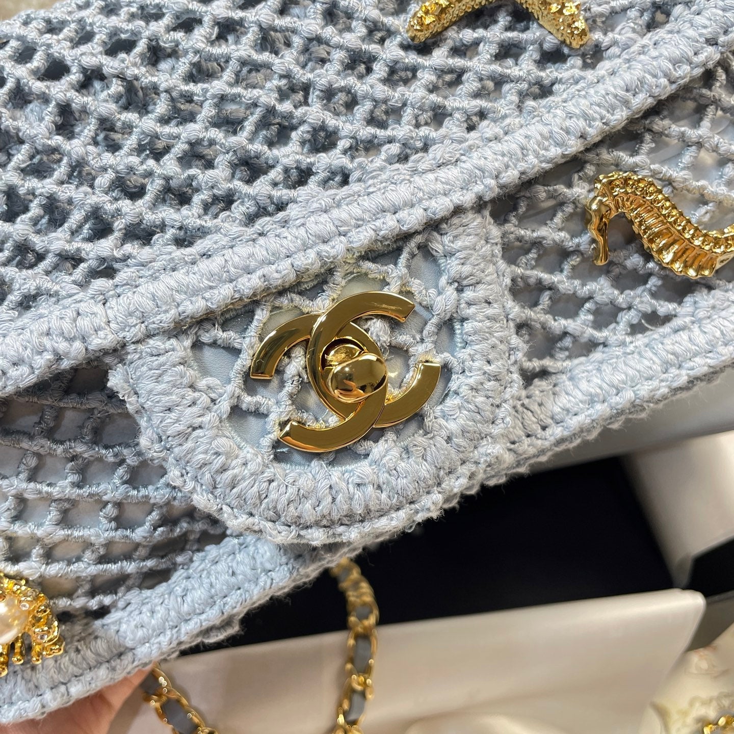 Mesh Flap Bag