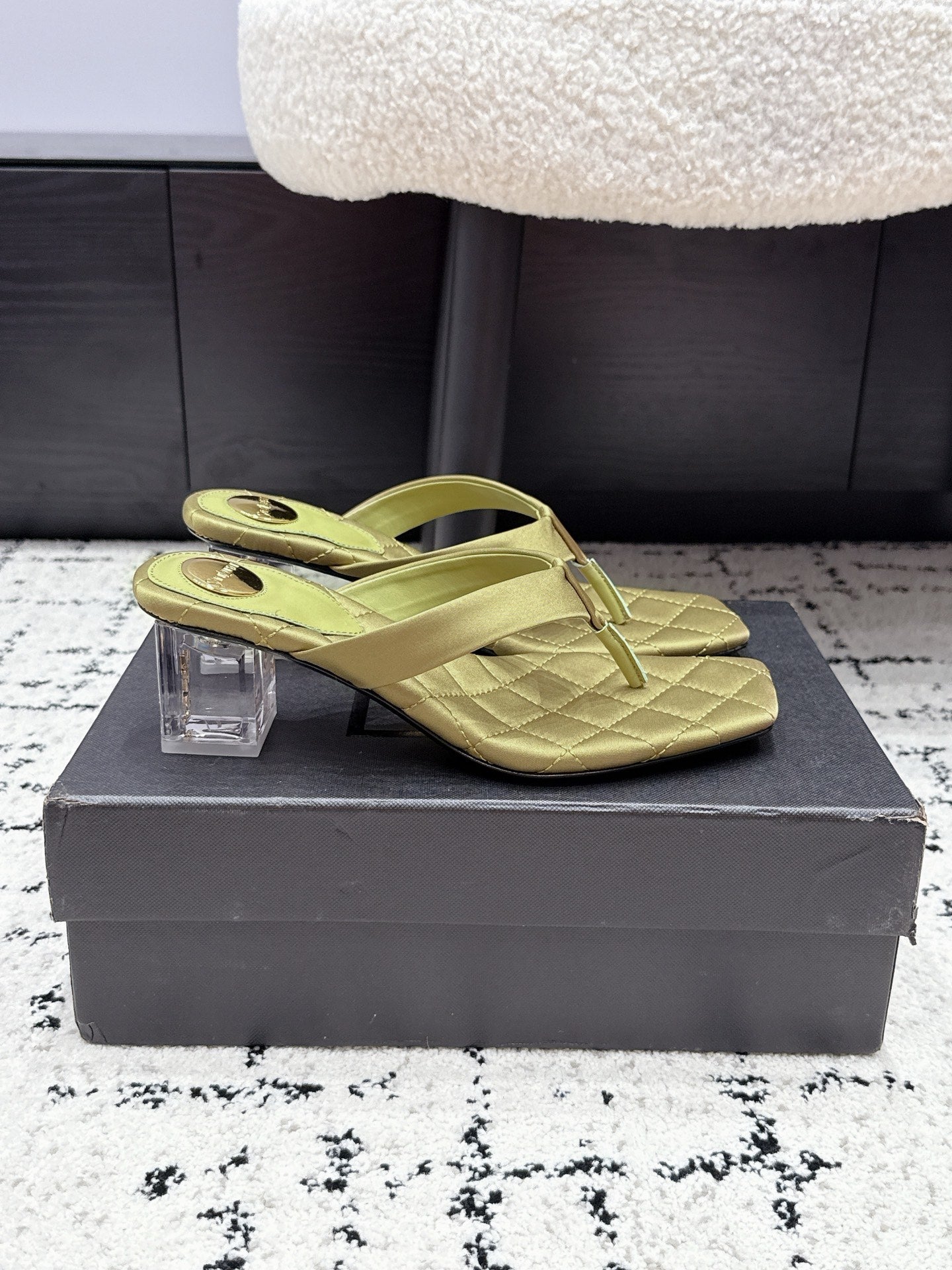 Satin Sandals