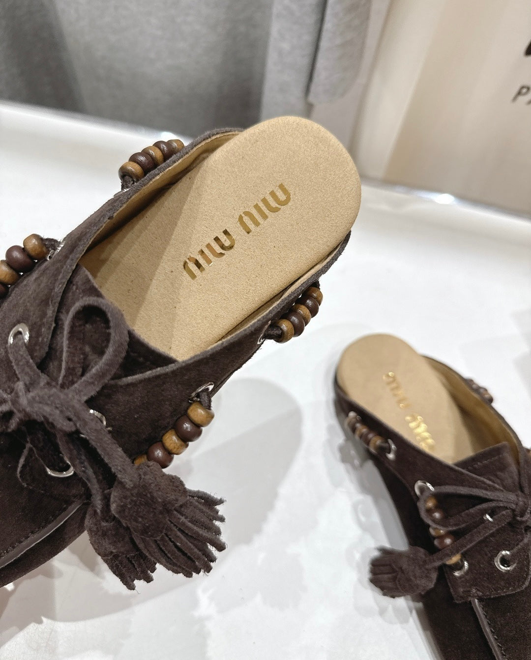 Suede Loafers