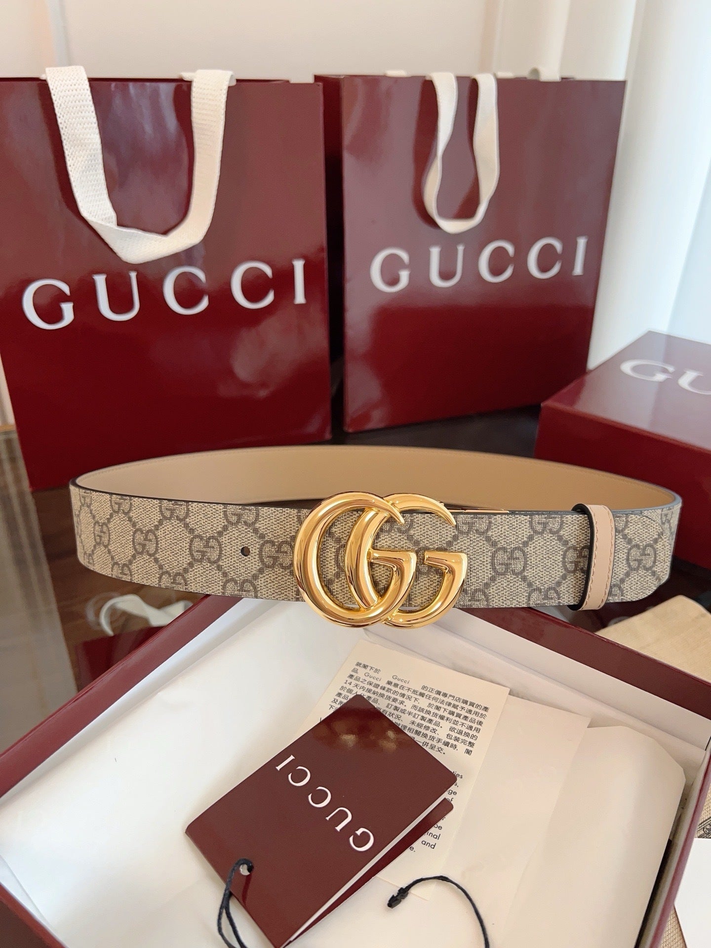 Leather Reversible Belt