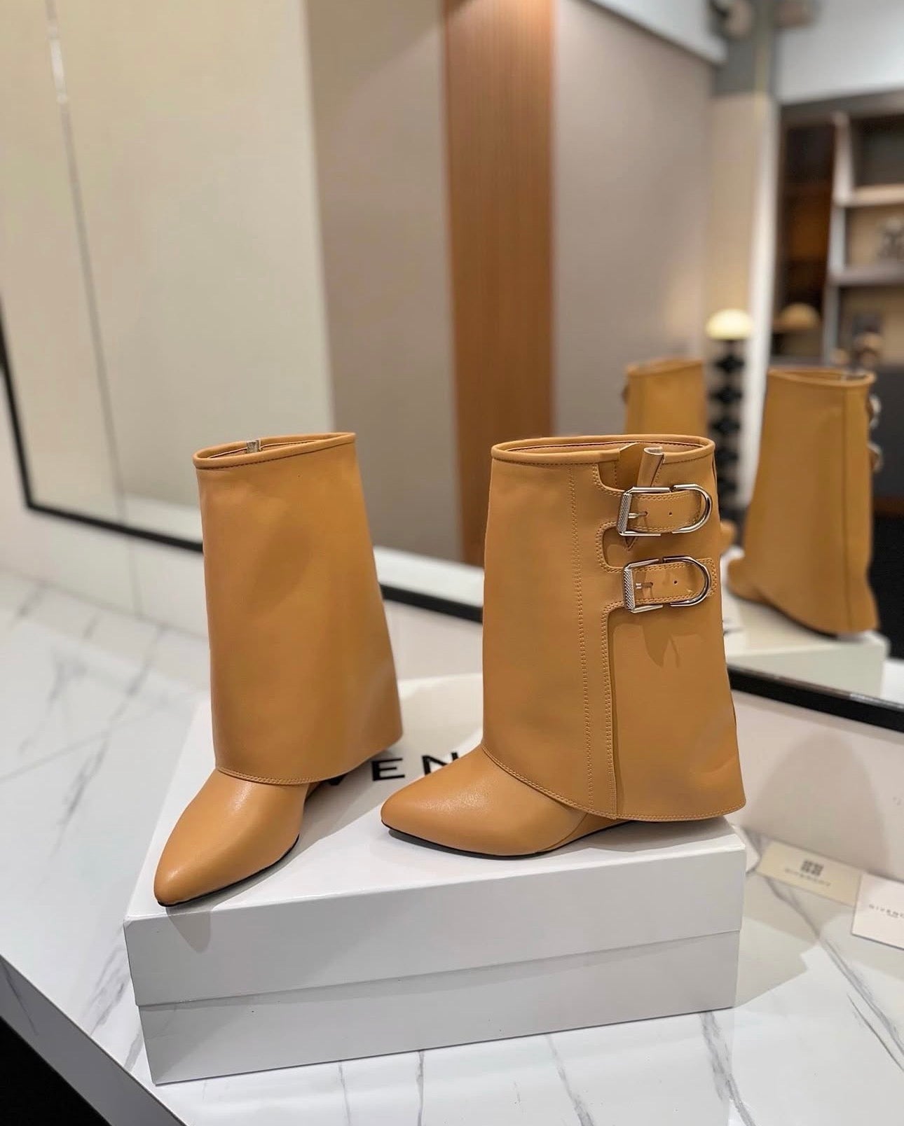 Shark Ankle Boots