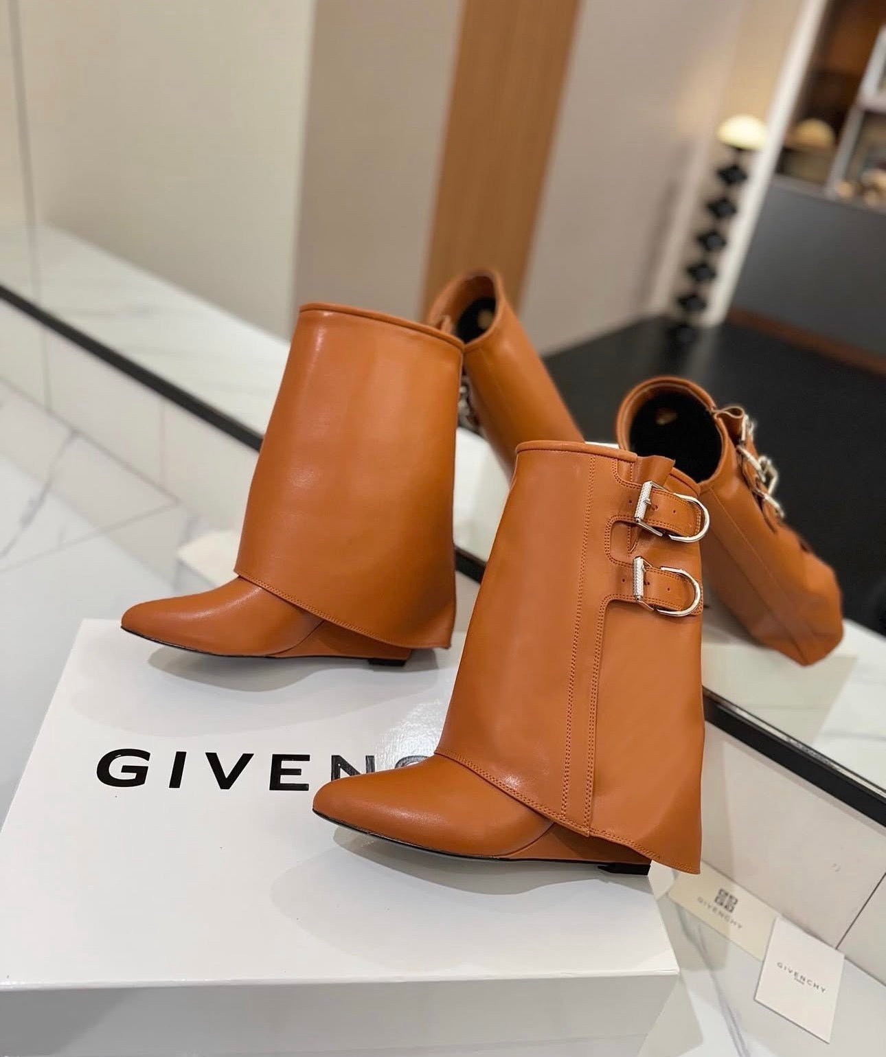 Shark Ankle Boots