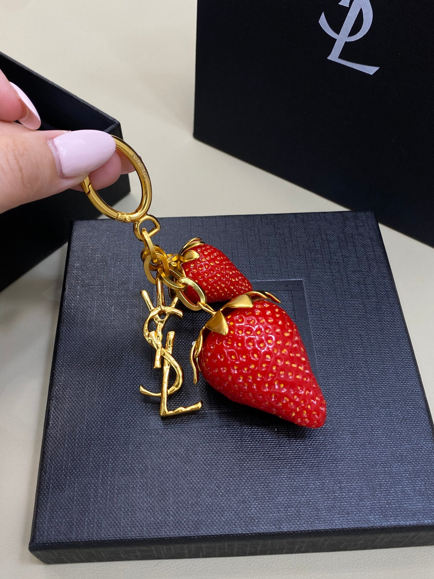 Strawberry Bag Charm/Keychain