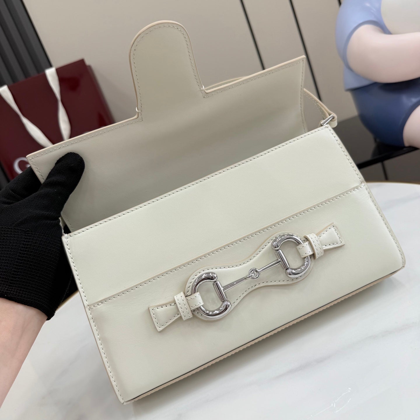 Horsebit Shoulder Bag