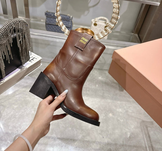 Leather Boots