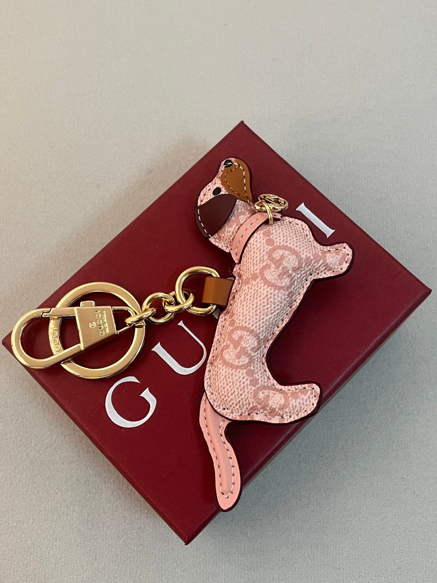GG Dog Bag Charm/Keychain