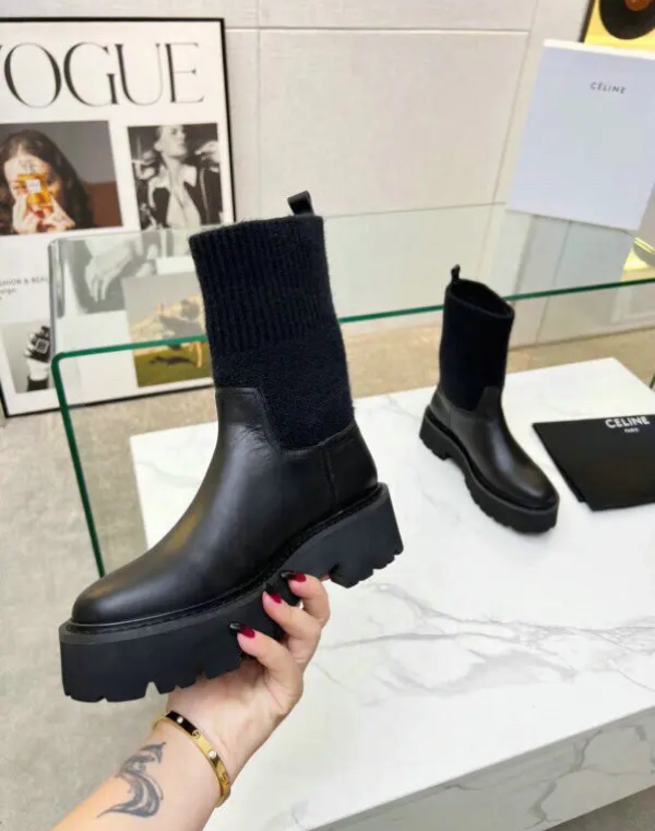 Leather Boots