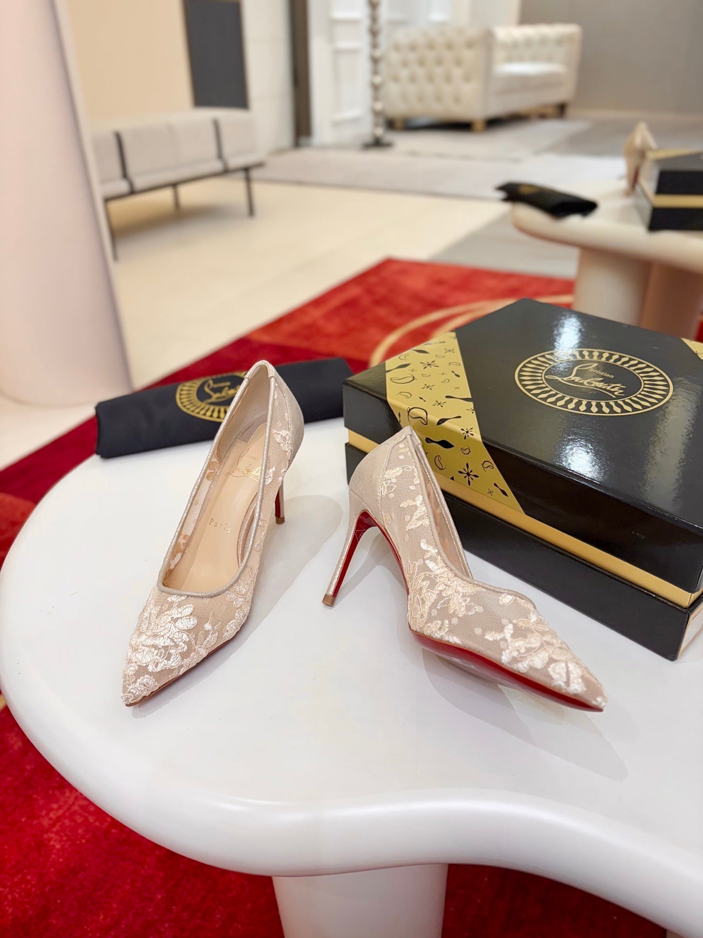 Lace Pumps
