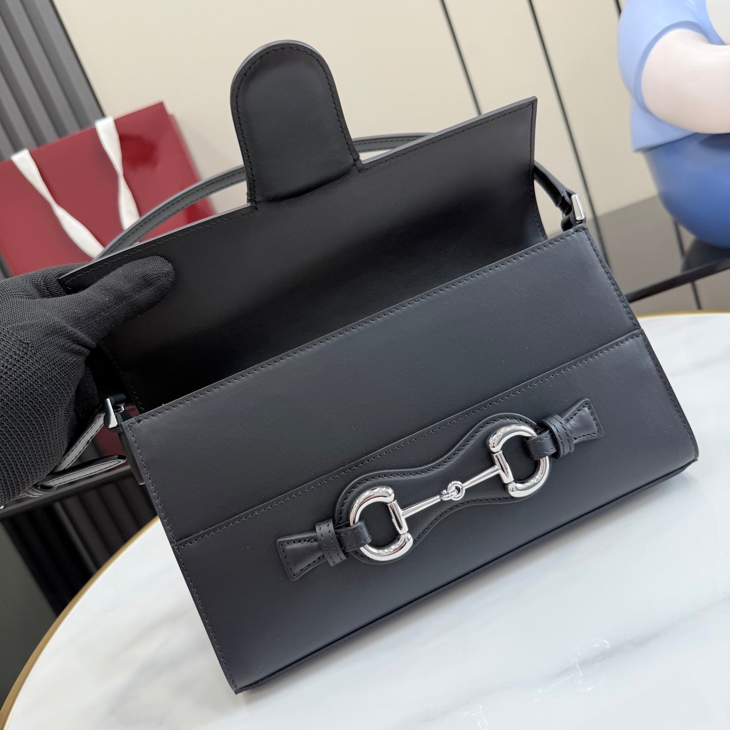 Horsebit Shoulder Bag