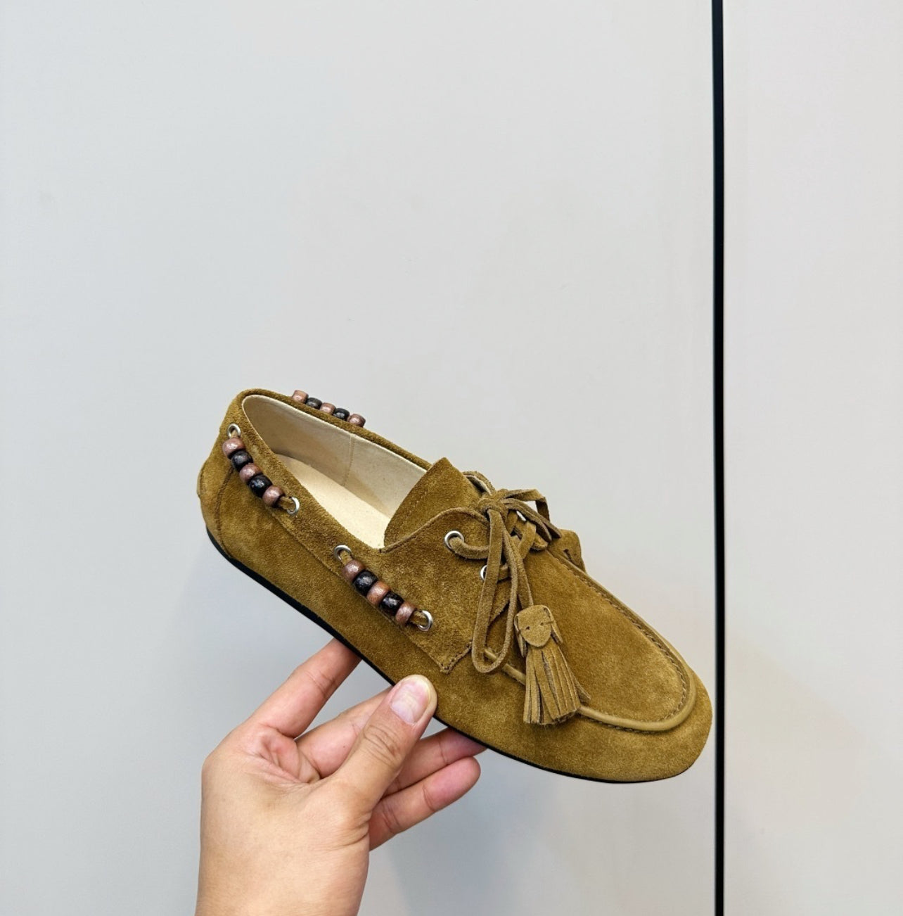 Suede Loafers