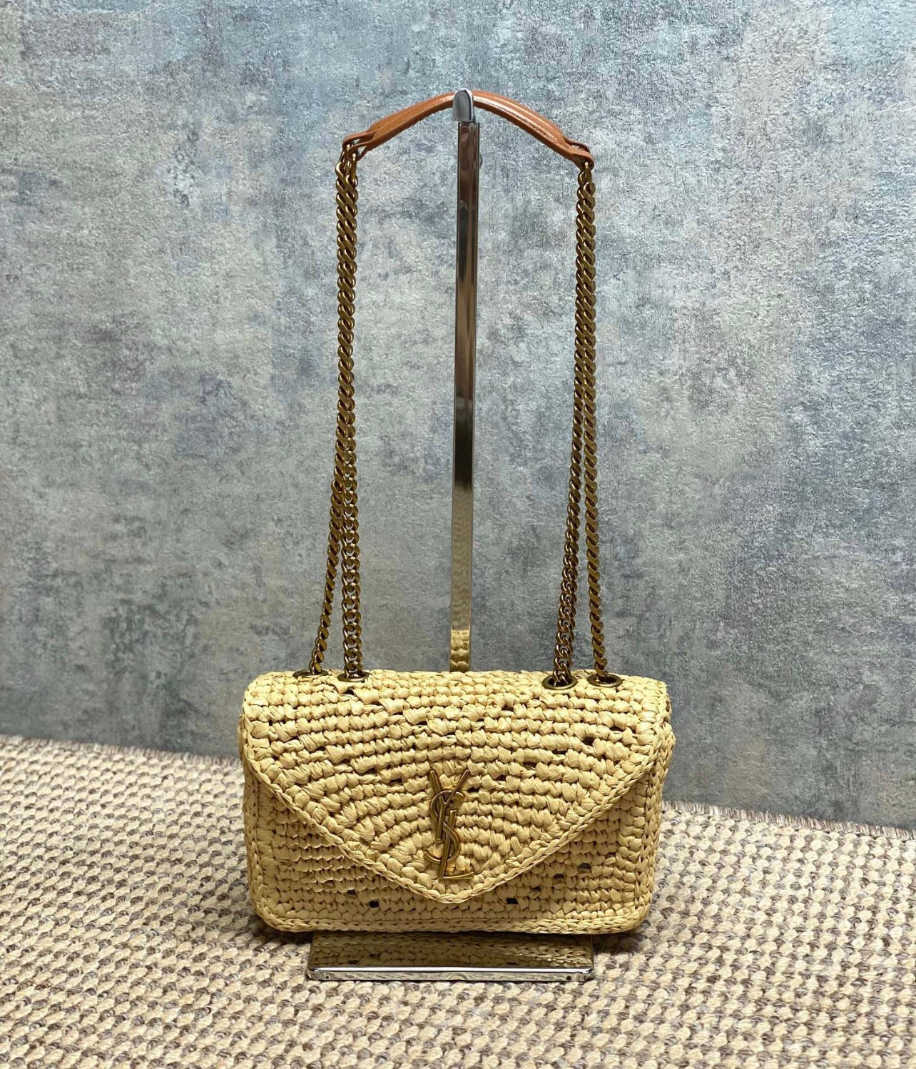 Loulou Raffia Mini