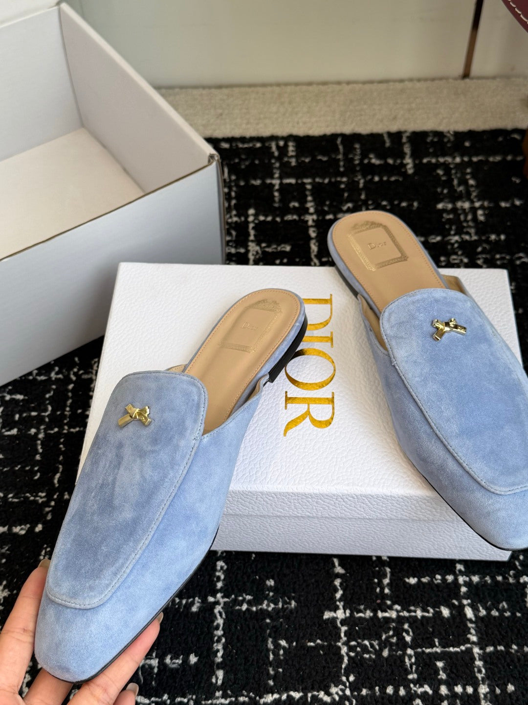 Suede Loafers