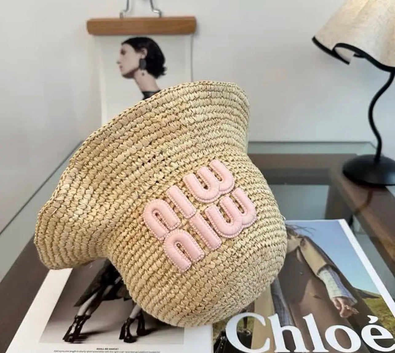Raffia Bucket Hat