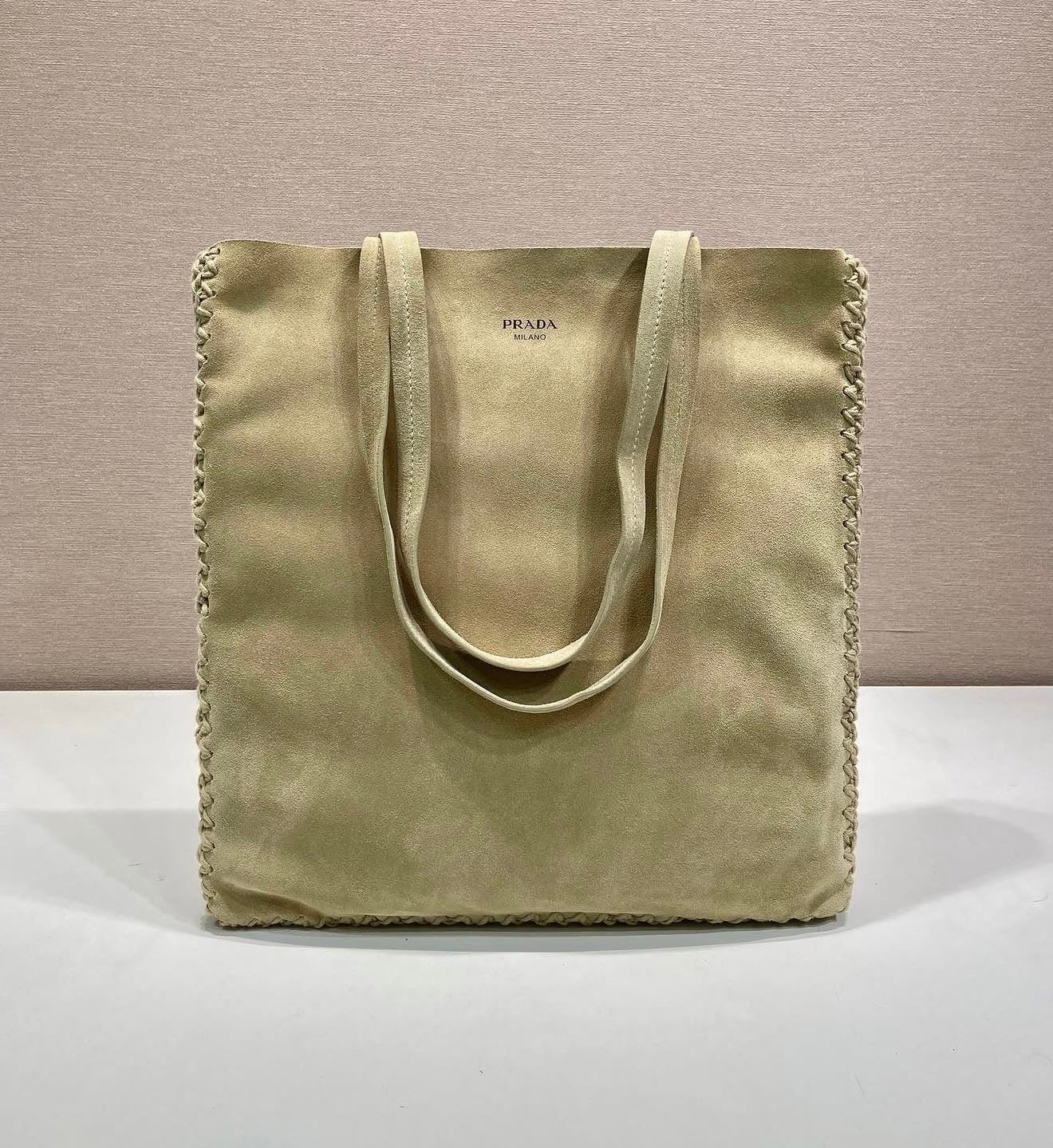 Suede Tote
