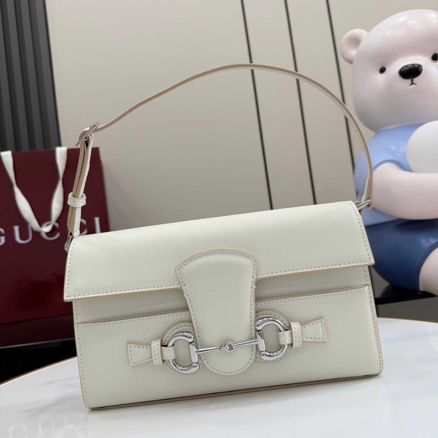 Horsebit Shoulder Bag