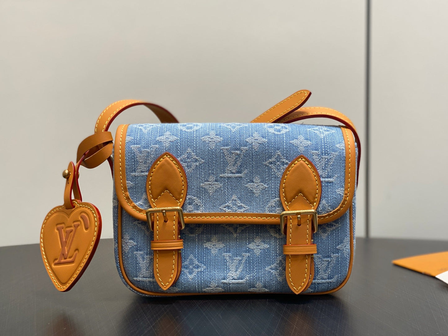 Denim Satchel