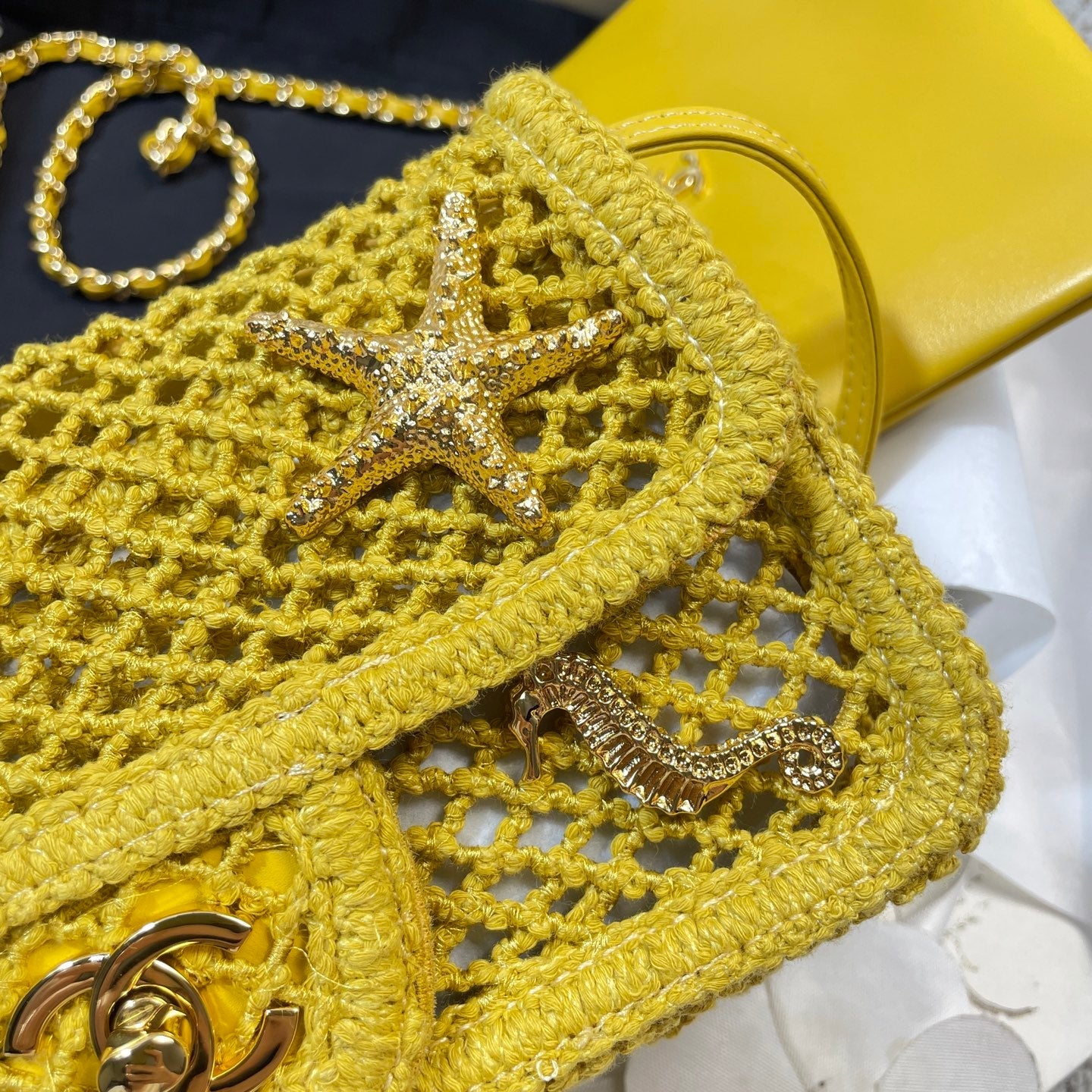 Mesh Flap Bag