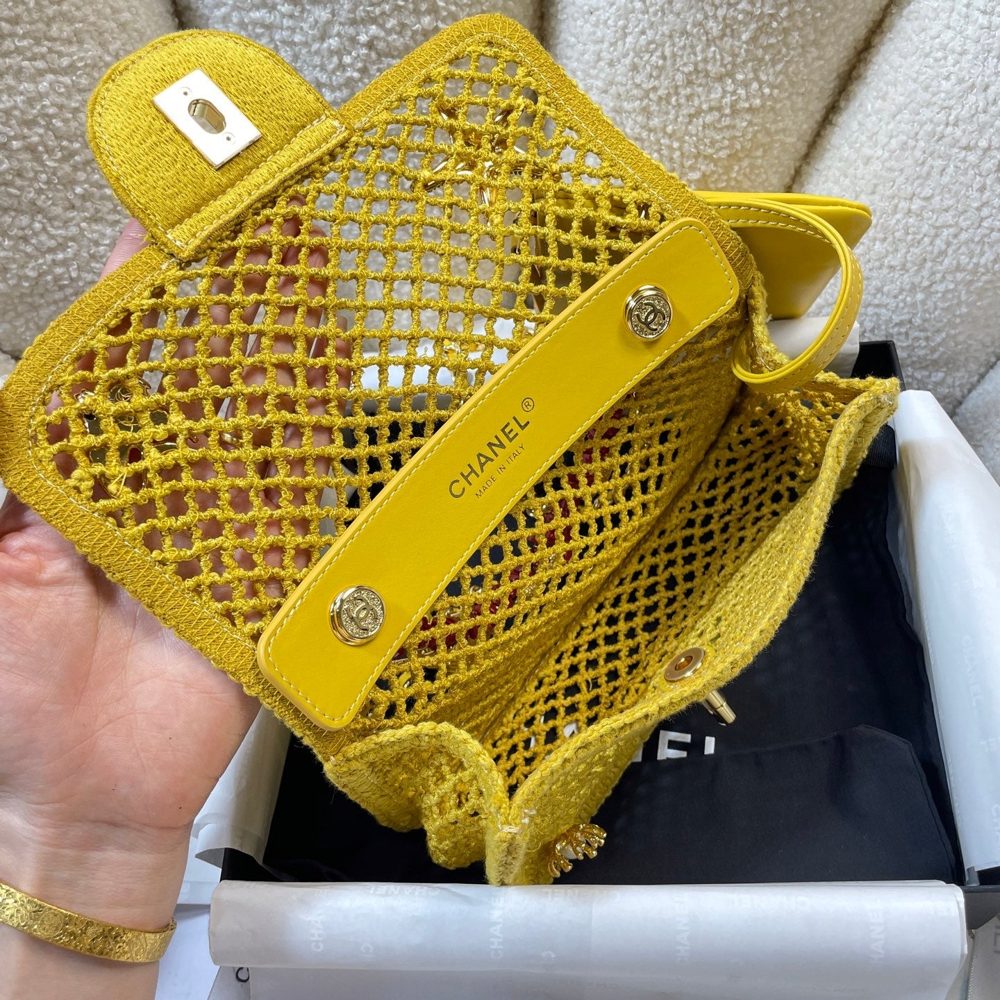 Mesh Flap Bag