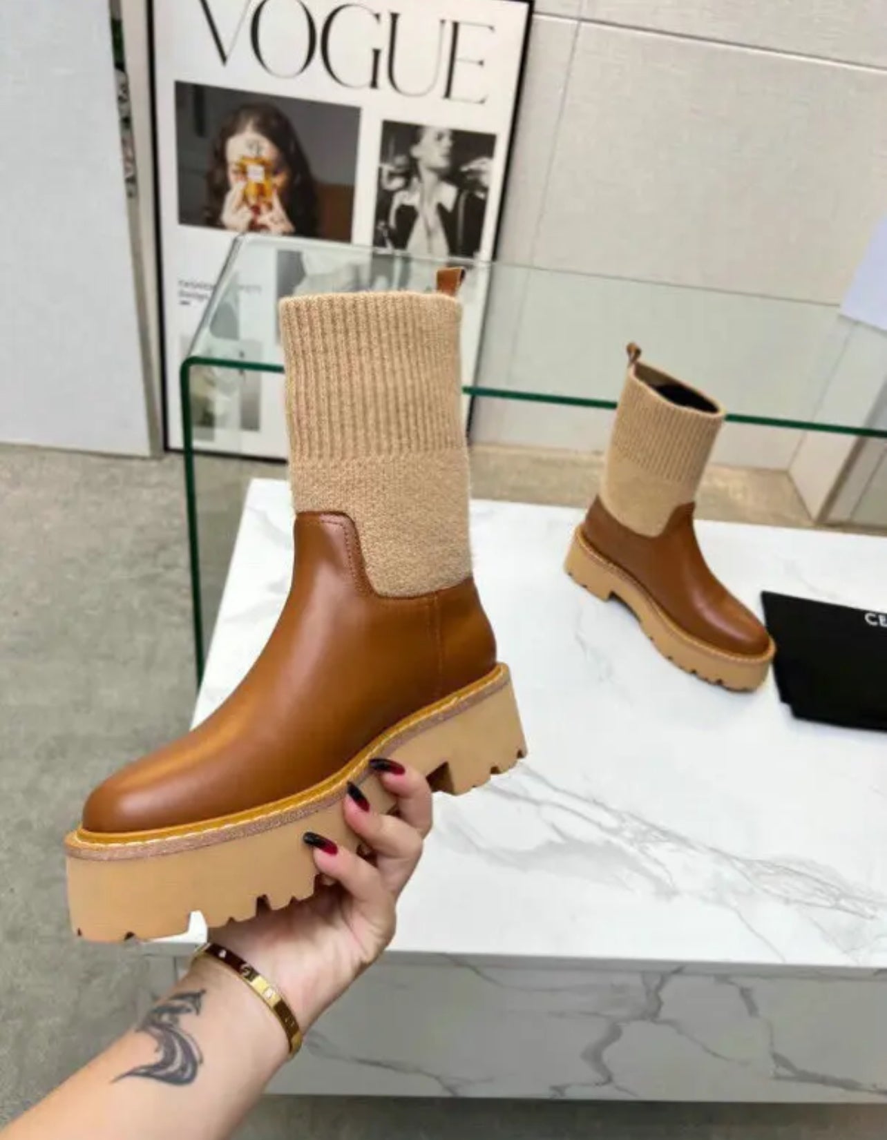 Leather Boots