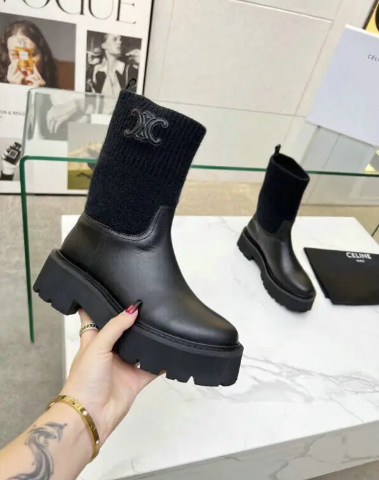 Leather Boots