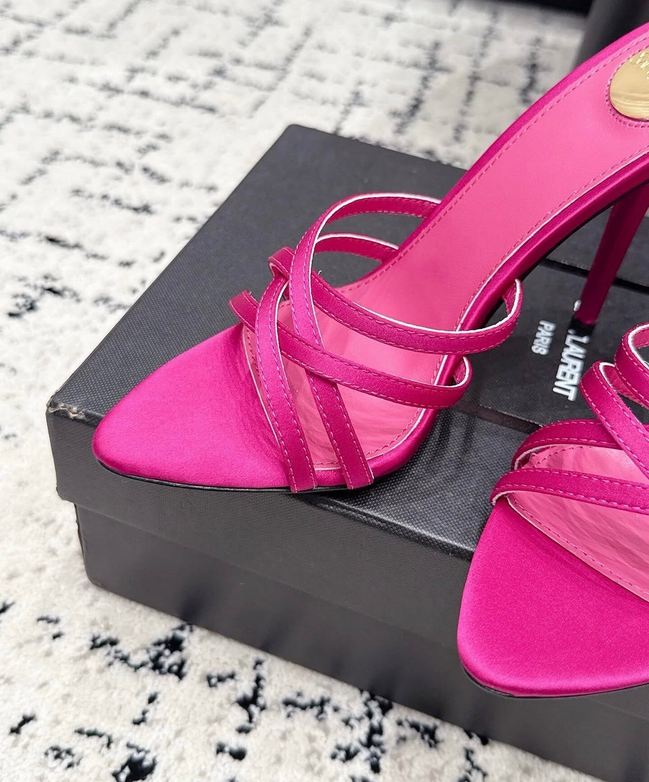 Satin Mules