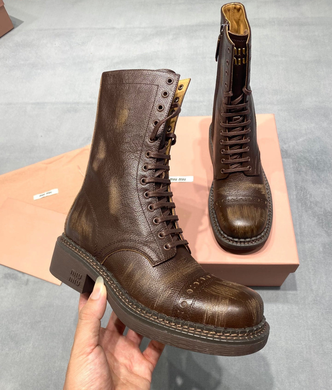 Leather Boots