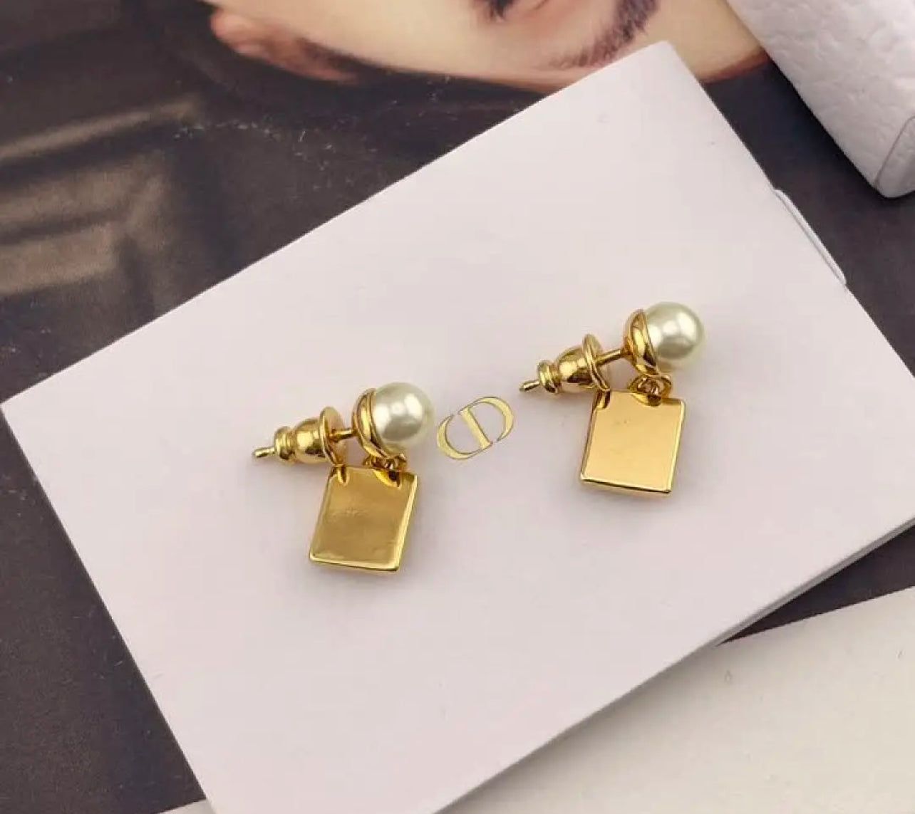 Logo Earrings