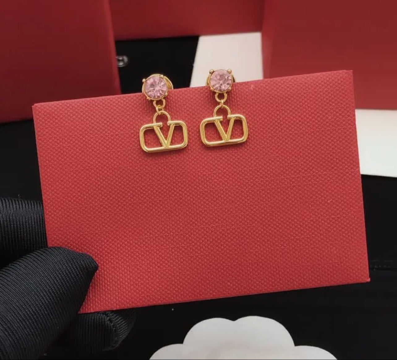 Logo Earrings