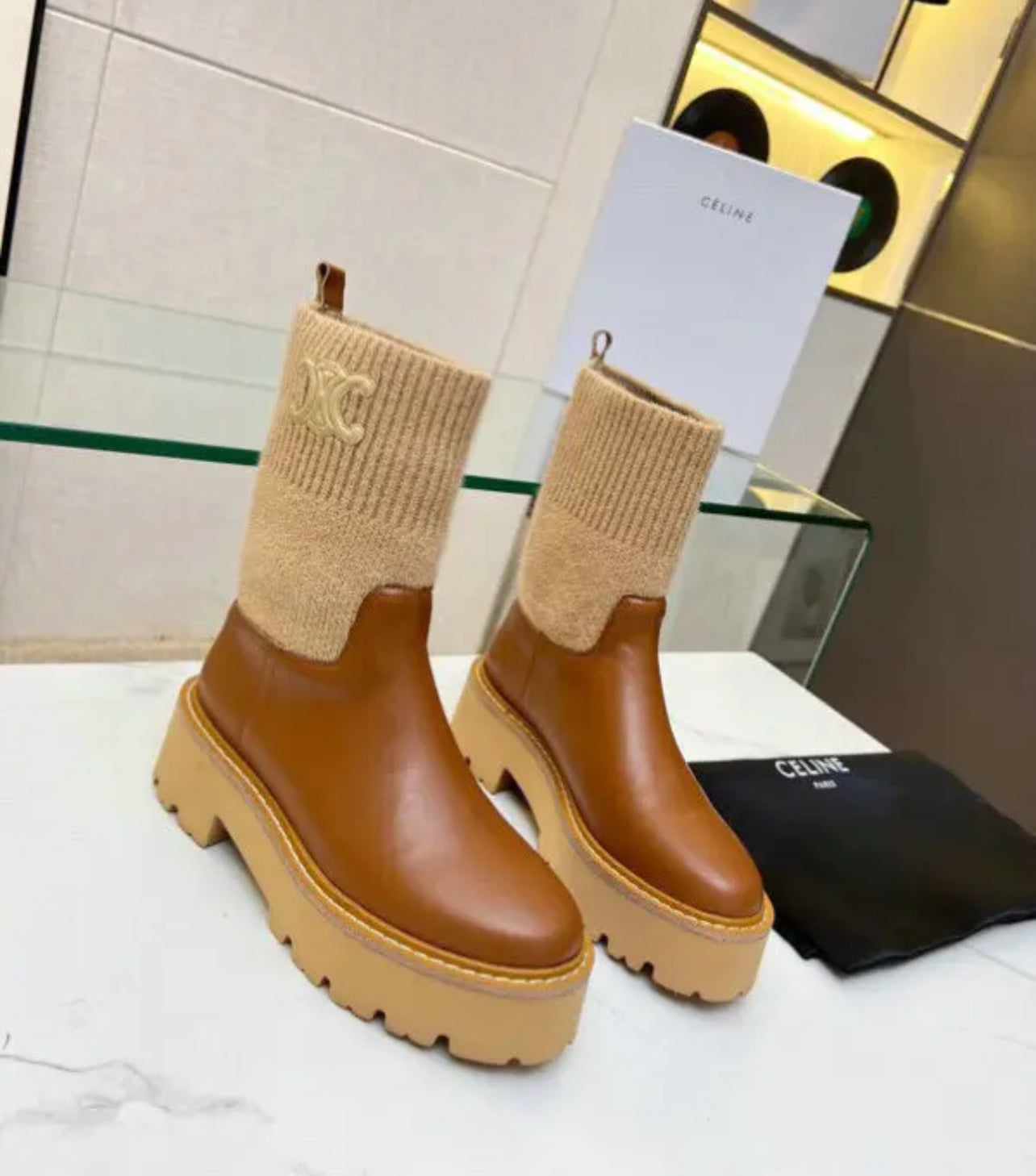 Leather Boots