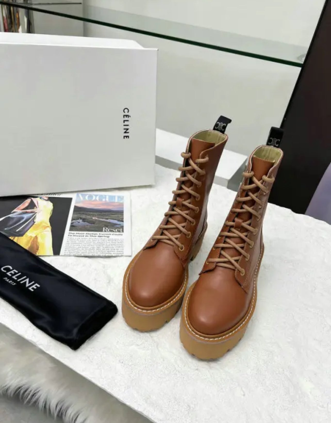 Leather Boots