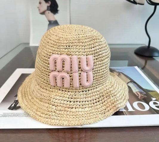 Raffia Bucket Hat