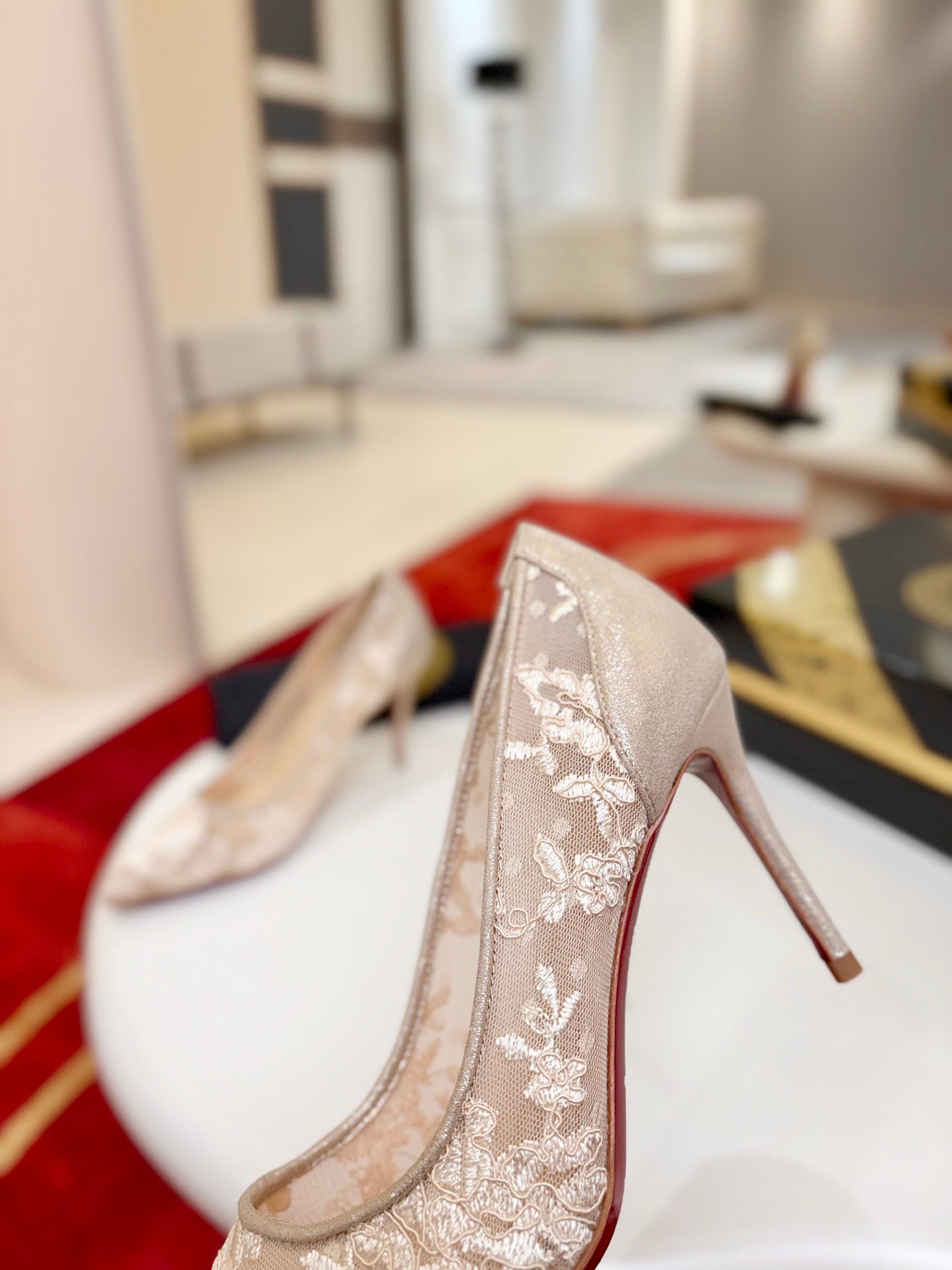 Lace Pumps