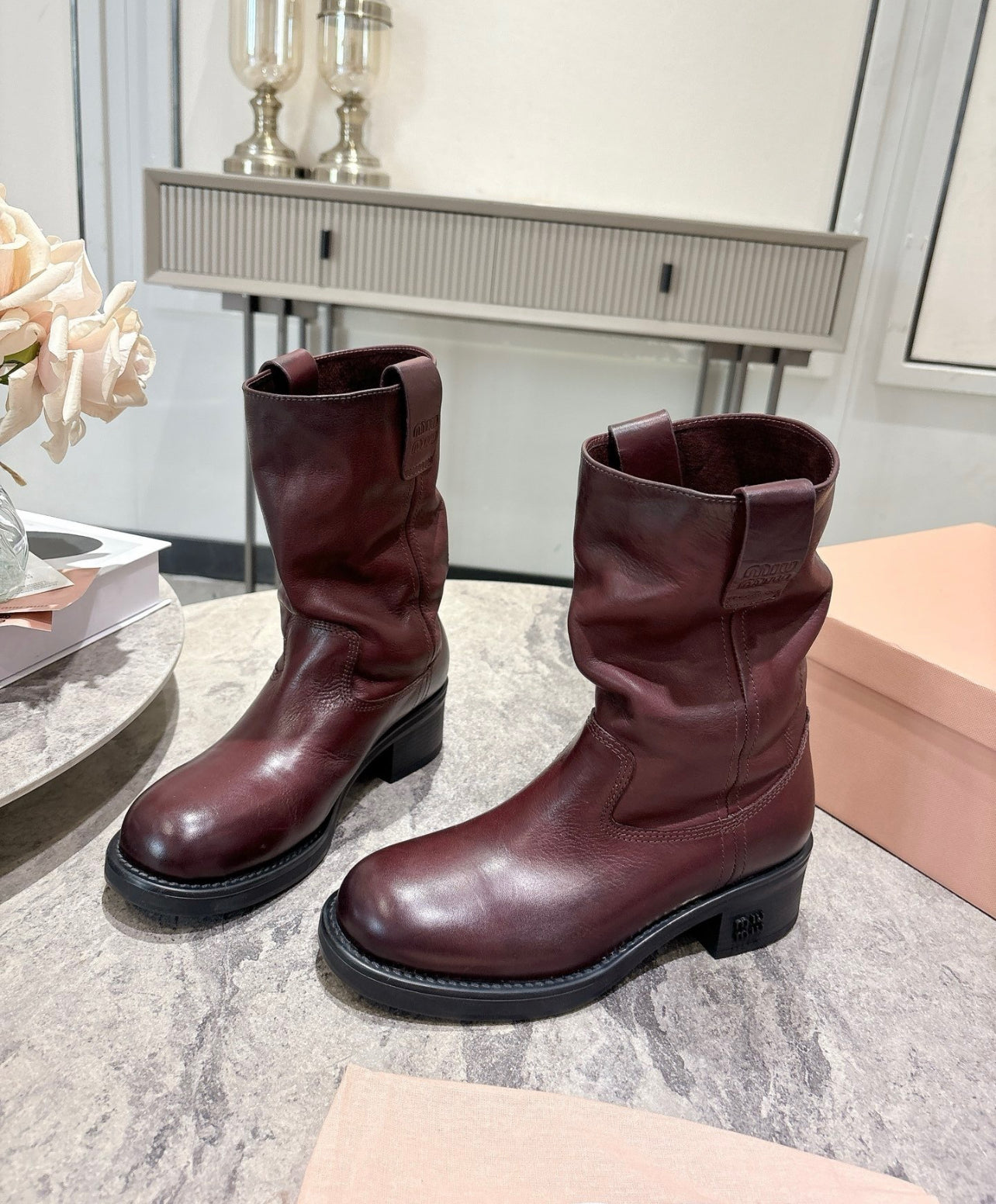 Leather Boots