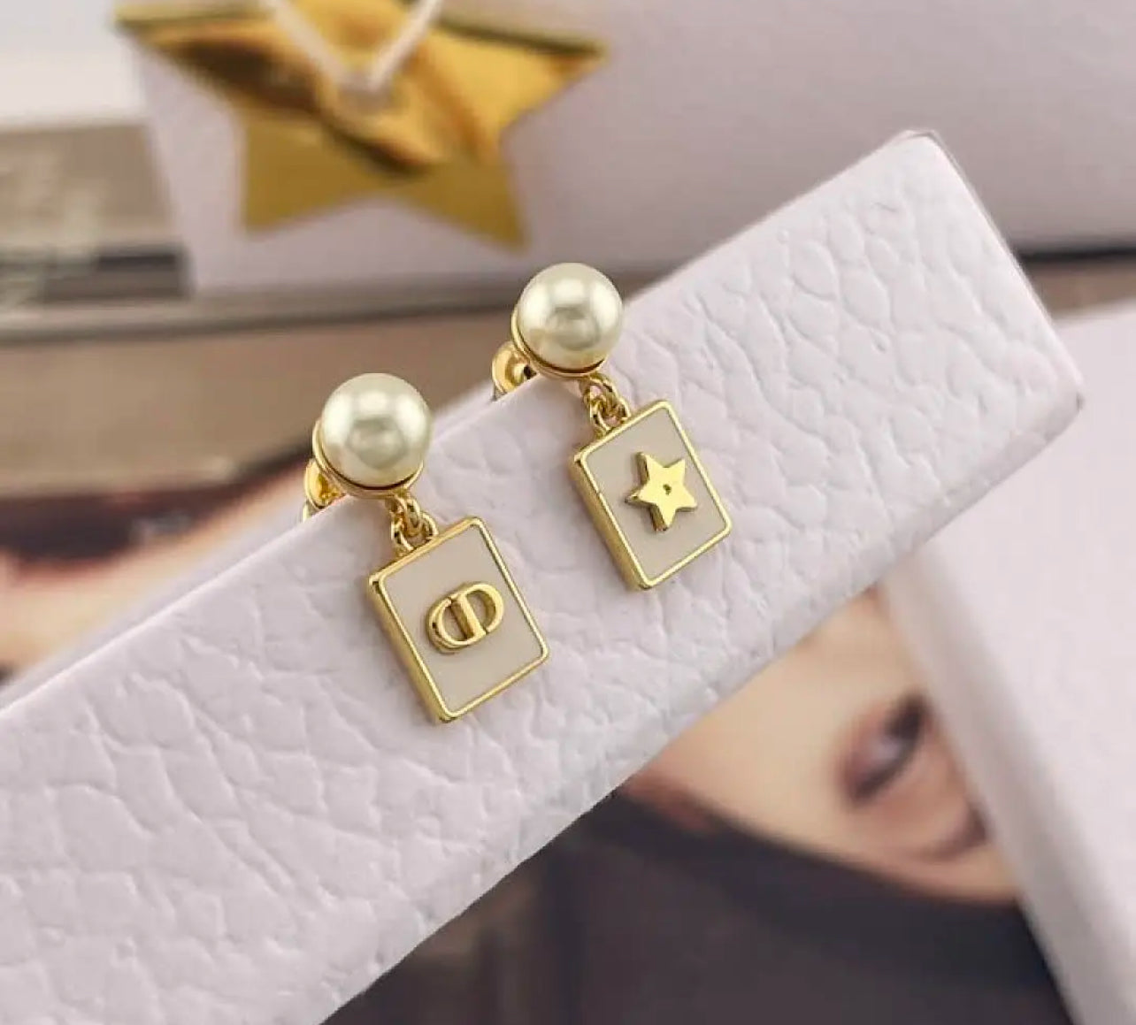 Logo Earrings