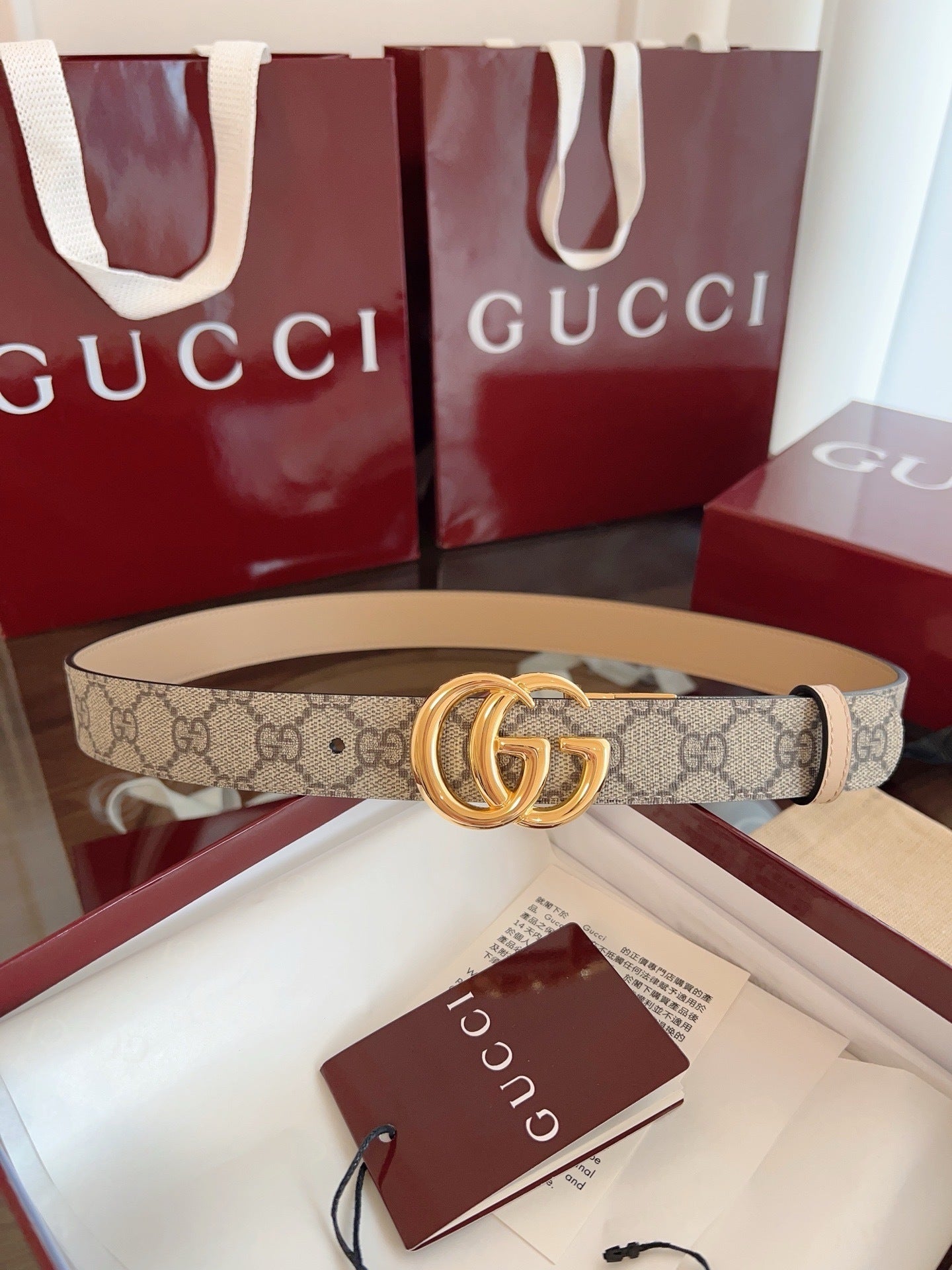 Leather Reversible Belt