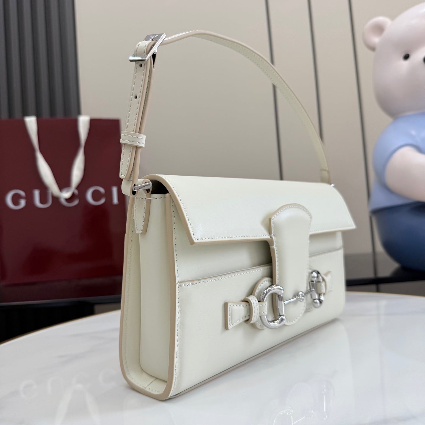 Horsebit Shoulder Bag