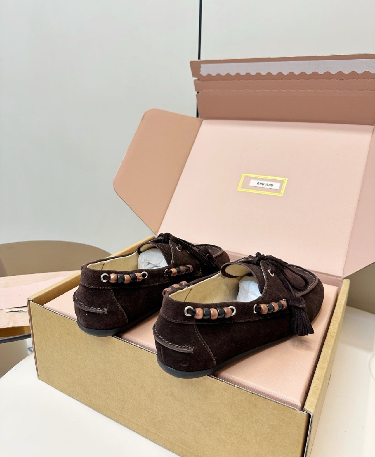 Suede Loafers