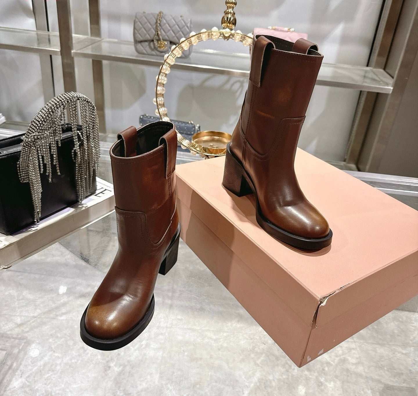 Leather Boots