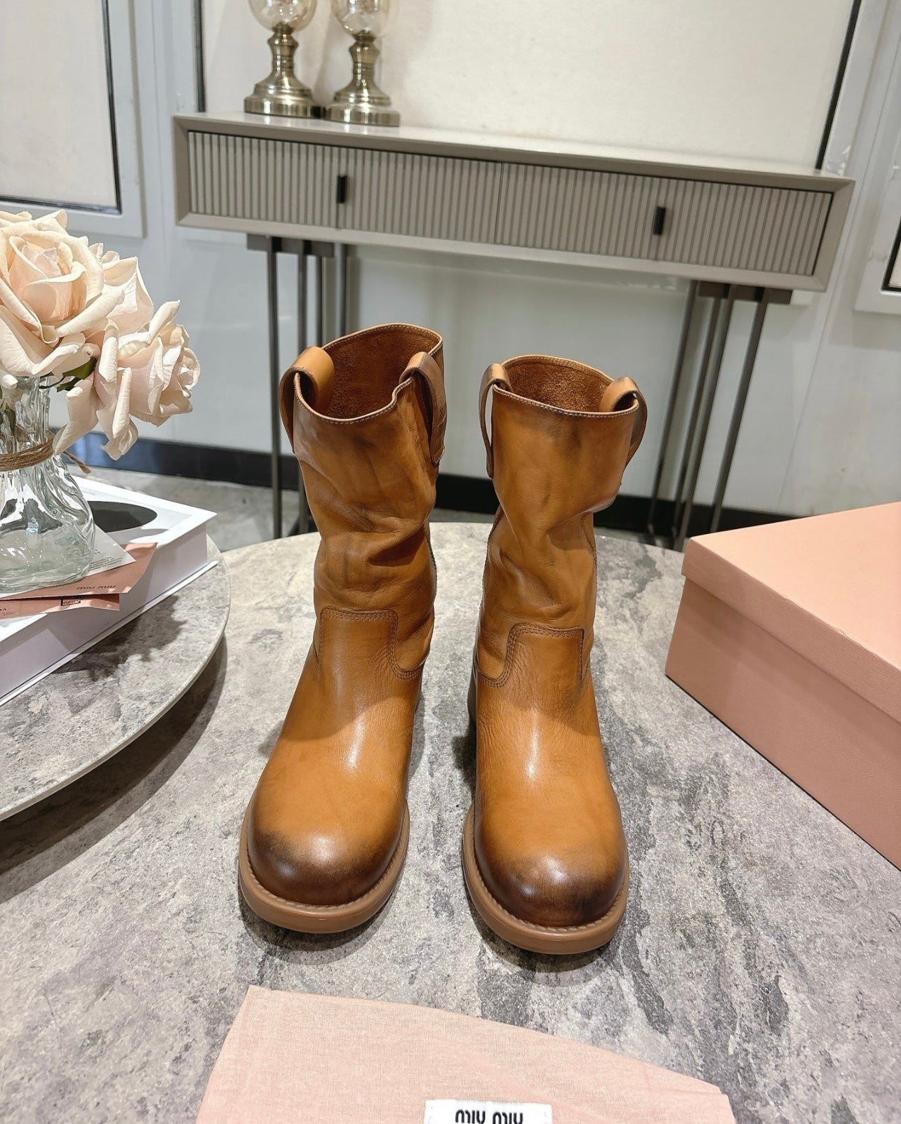 Leather Boots